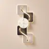 1000mm Large Silent Wall Clock Light Modern Abstract Geometric Decor Art Living Room