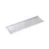 Acrylic Water Ripple Bathtub Tray Clear Bathroom Caddy Shelf with Gold Handles