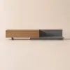 Fero Walnut Extendable TV Stand with 2 Drawers (120 - 200 cm)