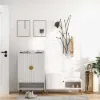 Modern 11-Hook Wall Mounted Coat Rack in Black with Tree Branch Shape