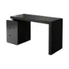 Mular 120 cm Rectangular White Desk with 3 Drawers