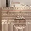 1200 mm W Boho Accent Dresser & Chest 6 Drawer Storage Cabinet