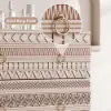 1200 mm W Boho Accent Dresser & Chest 6 Drawer Storage Cabinet