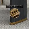 2400mm Modern Black Long Meeting Conference Table Rectangle Table Cable Management