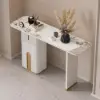 Picture of Artis 48" Modern Sintered Stone Console Table with Storage Entryway Table