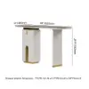 Picture of Artis 48" Modern Sintered Stone Console Table with Storage Entryway Table