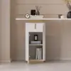 Picture of Artis 48" Modern Sintered Stone Console Table with Storage Entryway Table