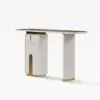 Picture of Artis 48" Modern Sintered Stone Console Table with Storage Entryway Table