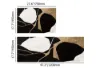 2PCS Abstract Gold&Black Diatom Mud Running Mat Non-slip Absorbent Kitchen Rug Set