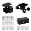 100 cm Lift-Top Foldable Black Coffee Table with 4 Stools & Storage