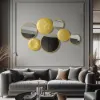 1200mm Gold Wall Decorative Mirror Set Creative Round Mirror Wall Hanging Decoration
