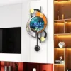 26" Silent Wall Clock with Voice-Activated & Dual Power Supply