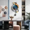 26" Silent Wall Clock with Voice-Activated & Dual Power Supply