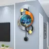 26" Silent Wall Clock with Voice-Activated & Dual Power Supply