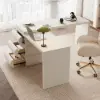 Humply Modern Minimalist Style L Shaped Desk Solid 150 cm Executive Office Desk