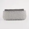 Picture of Cocaro 3 Seater Woven Outdoor Sofa Patio Couch in Gray Cushion & Pillow Included
