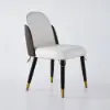 Modern 1800mm Rectangle Sintered Stone Dining Table with 6 Chairs in Gold – 7 – AUD-H0951