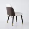 Modern 1800mm Rectangle Sintered Stone Dining Table with 6 Chairs in Gold – 7 – AUD-H0951