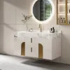 Artis 36" Floating Single Bathroom Vanity with Sink, Sintered Stone Top, Ample Storage