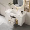 Artis 36" Floating Single Bathroom Vanity with Sink, Sintered Stone Top, Ample Storage
