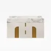 Artis 36" Floating Single Bathroom Vanity with Sink, Sintered Stone Top, Ample Storage
