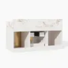 Artis 36" Floating Single Bathroom Vanity with Sink, Sintered Stone Top, Ample Storage