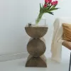 350mm Metal Art Decor Gold Side Table