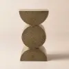350mm Metal Art Decor Gold Side Table