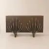 Mid Century Modern 160 cm Walnut Sideboard with Branch Design & 2 Doors