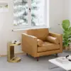 C Shaped Side Table Gold Cocktail Table
