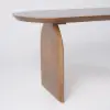 1800mm Japandi Dining Table & 6 Walnut Japandi Rattan Dining Chairs Solid Wood Frame