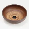 400mm Ceramic Round Bathroom Countertop Basin Retro Washbasin