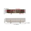 Grovyn 1999 mm TV Stand & Nesting Coffee Table Set