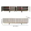 Picture of Grovyn 2200mm TV Stand & Nesting Coffee Table Set – White