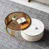 Picture of Grovyn 2200mm TV Stand & Nesting Coffee Table Set – White