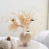 Christmas Rime Artifical Flower in Vase with Decorative Balls
