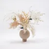 Christmas Rime Artifical Flower in Vase with Decorative Balls