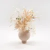 Christmas Rime Artifical Flower in Vase with Decorative Balls
