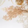 Christmas Rime Artifical Flower in Vase with Decorative Balls