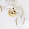 Christmas Rime Artifical Flower in Vase with Decorative Balls