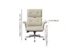 Modern White L-Shape Right Hand Executive Desk & Office Chair Set (1800mm)