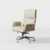 Modern White L-Shape Executive Left Hand Desk & Office Chair Set (1800mm)