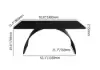 1800mm Industrial Black Rectangular Writing Desk & Office Desk Chair Set High Back
