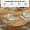 Fluve 200 - 240 cm Extendable Oval Natural Dining Table, Seats 6-8