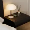 Humply Leather Floating Smart Bedside Table with Drawer – 40cm – Nightstand