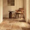 Picture of Distressed Black Limestone Look Antique Floor Tile for Shops, B&B, Balcony and Bathroom