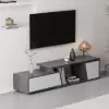 Fero 120 - 180 cm Extendable TV Unit with 3 Drawers – 120cm