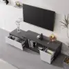 Fero 120 - 180 cm Extendable TV Unit with 3 Drawers – 120cm
