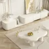 Extendable TV Stand & Abstract Coffee Table Set