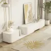 Extendable TV Stand & Abstract Coffee Table Set